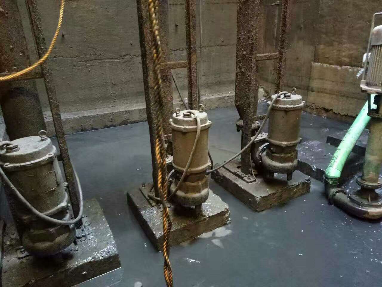 安化污水池清理